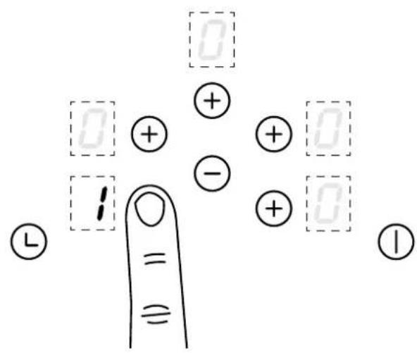 BELLING Cookcentre 100 - Automatisches Abschalten durch den Kurzzeitwecker - 1