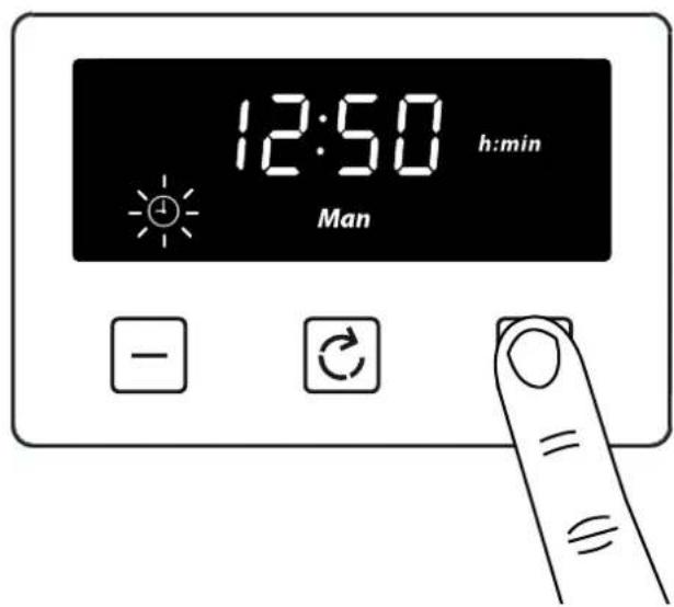 BELLING Cookcentre 100 - Setting the time of day - 2