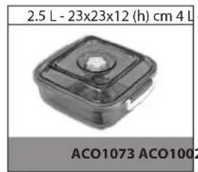 Magic Vac P0519ED - CONTENITORI - CANISTERS - RÉCIPIENTS BEHÄLTER - CONTENEDORES -POJEMNIKI - 3
