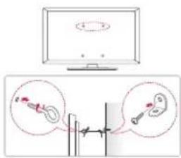 LG AMST19CD - Fixation fiable de la TV au mur - 1