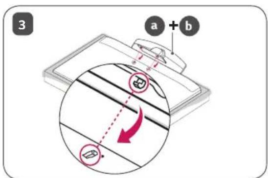 LG AMST20BB - How to Assemble the Stand - 4