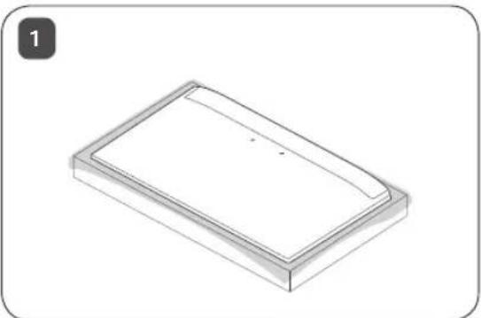 LG AMST20BB - Zusammenbau des Ständer - 2