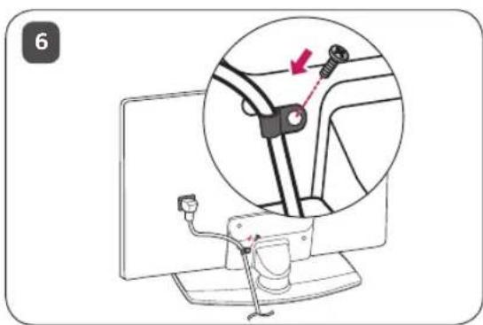 LG AMST20BB - Comment assembler le support - 7