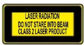 POWERFIX Z31697A - Danger from laser radiation - 1