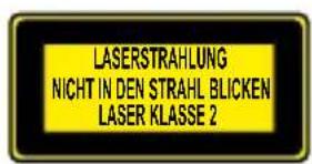 POWERFIX Z31697A - Gefahr durch Laserstrahlung - 1