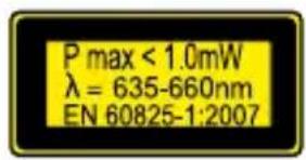 POWERFIX Z31697A - Fare på grund af laserstråling - 2