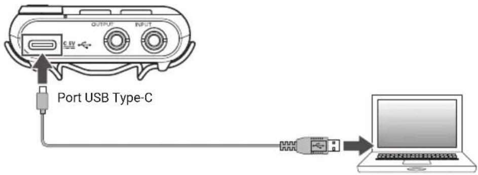 ZOOM F2BT - Utilisation d'un ordinateur pour changer les réglages - 1