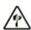 TROTEC PRTS 101200 - Avertissement de surface chaude - 1