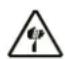 TROTEC PRTS 101200 - Avertissement de surface chaude - 1