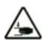 TROTEC PRTS 101200 - Avertissement relatif aux objets pointus - 1