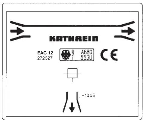 KATHREIN EAC 22 - Außenmaße - 1