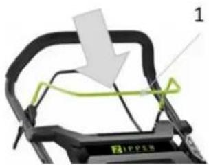 Zipper ZIBRM52EST - Maschine stoppen - 1