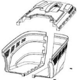 Zipper ZIBRM52EST - Zusammenbau der Maschine - 1