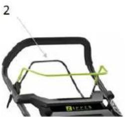 Zipper ZIBRM52EST - Activating and de-activating the wheel drive - 1