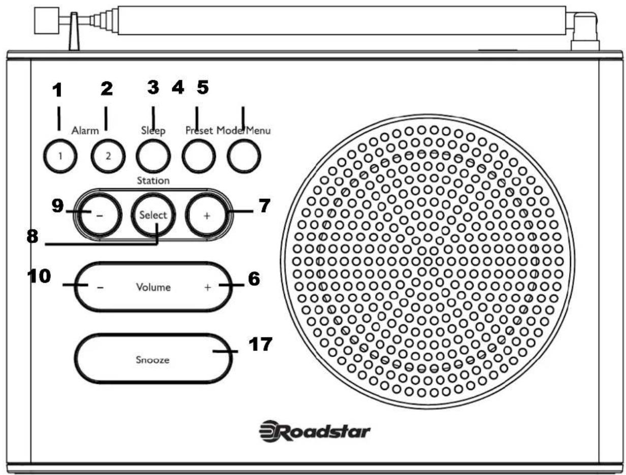ROADSTAR CLR290D+ - TOP - 1