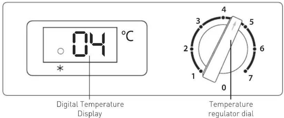 Arktic 233856 - Control panel of the appliance - 1