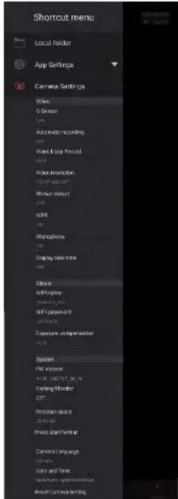 TrueCam H5 - Contrôle de l'application - 3