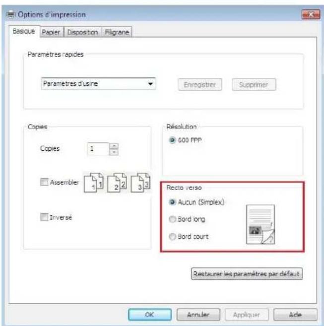 PANTUM P2518 - Impression recto-verso manuelle - 5