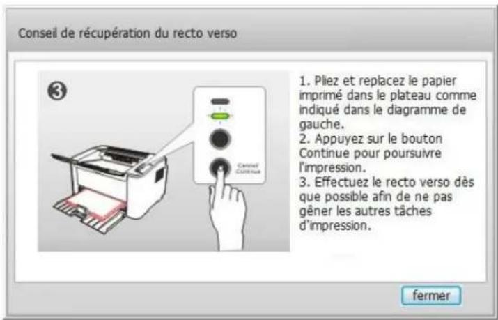 PANTUM P2518 - Impression recto-verso manuelle - 8