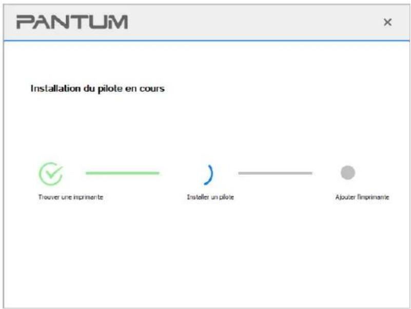 PANTUM P2518 - Connecter l'imprimante via un réseau filaire - 4