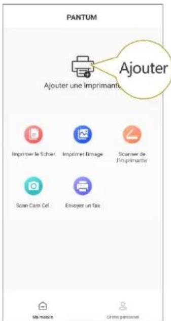 PANTUM P2518 - Ajouter une imprimante - 3