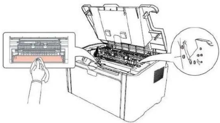 PANTUM P2518 - Nettoyage de l'imprimante - 6