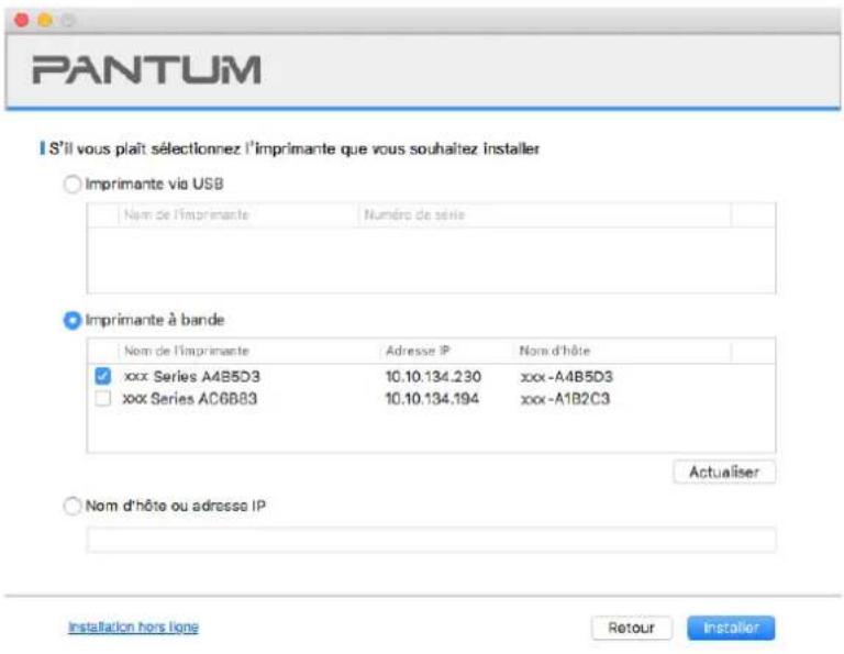 PANTUM P2518 - Installer comme une imprimante réseau - 2