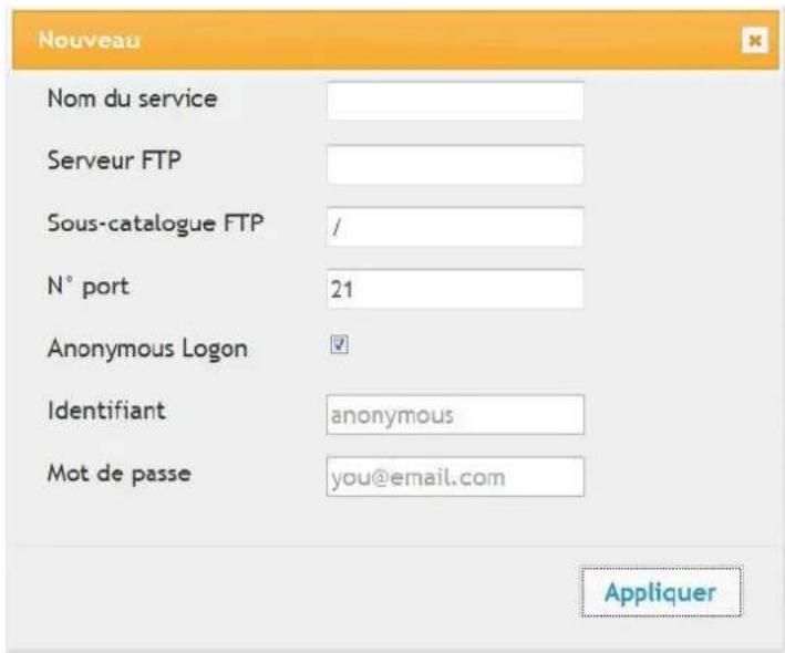 PANTUM CM1100DN - Configurer le ré pertoire d'adresse FTP - 1
