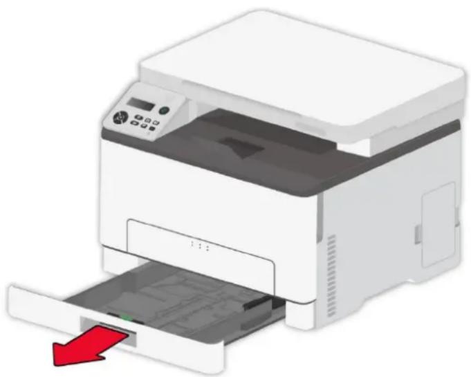 PANTUM CM1100DN - Chargement du bac de chargement automatique - 3