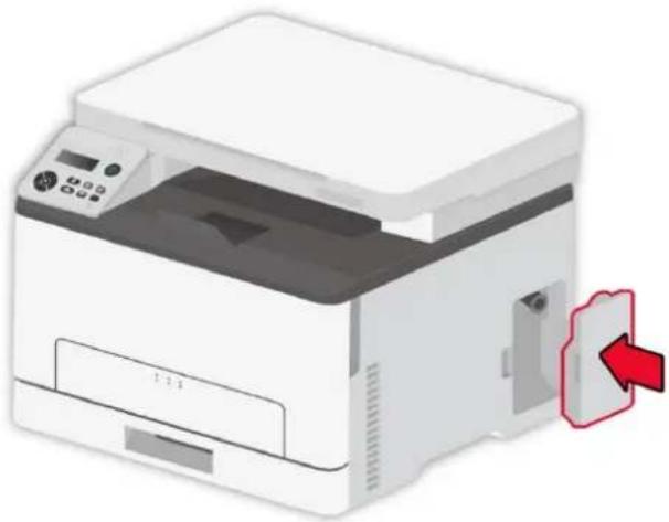 PANTUM CM1100DN - Remplacement de la bouteille de toner usagé - 2