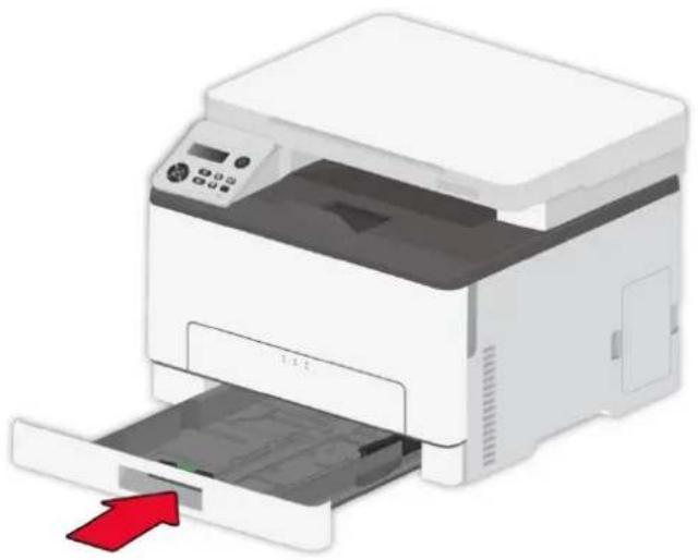 PANTUM CM1100DN - Remettre le plateau en place - 2