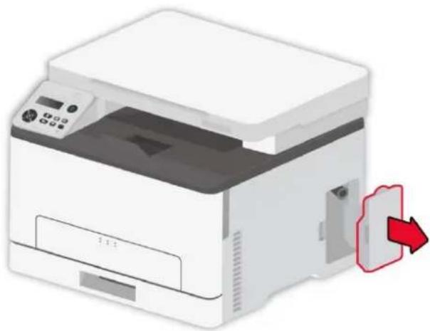 PANTUM CM1100DN - Remplacement de la bouteille de toner usagé - 1
