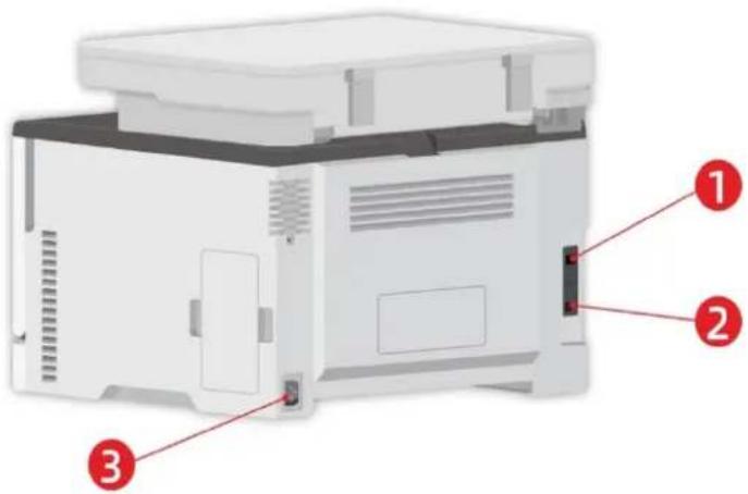PANTUM CM1100DN - Vue arrière re - 7
