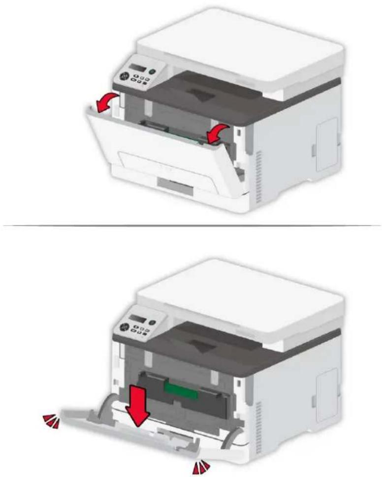 PANTUM CM1100DN - Remplacement de la cartouche de toner - 2