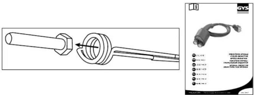 GYS Combiduction Auto 50 LG - Induttore spirale - 2