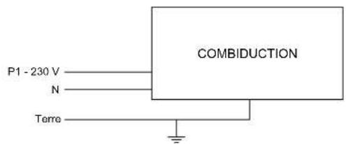 P1 - 230 V N Terre COMBIDUCTION