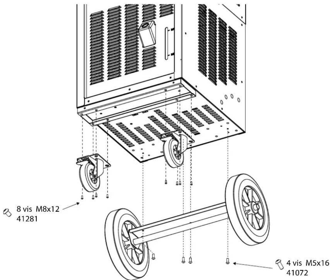 GYS Powerduction 110LG - MONTAGE / MOUNTING / MONTAGE / MONTAJE / MOHTAXK / MONTAGE / MONTAGGIO - 2