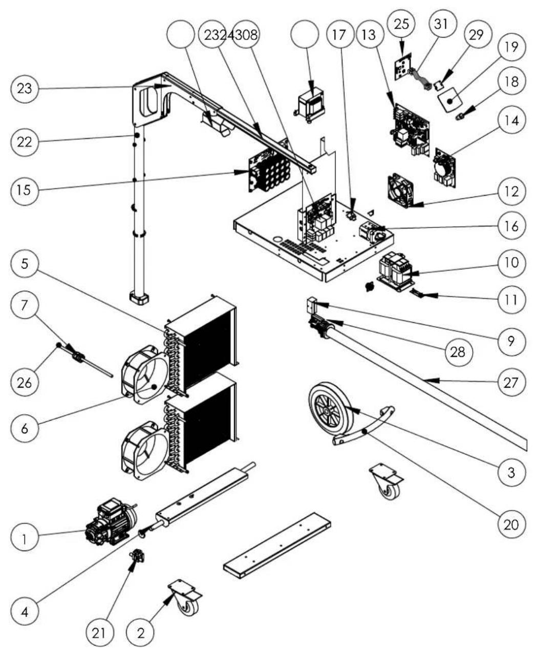 GYS Powerduction 110LG - POWERDUCTION 160LG / 220LG - 1