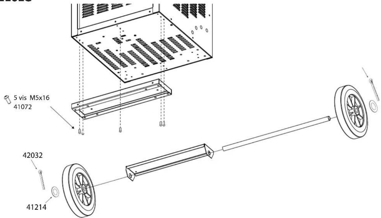 GYS Powerduction 110LG - MONTAGE / MOUNTING / MONTAGE / MONTAJE / MOHTAXK / MONTAGE / MONTAGGIO - 1
