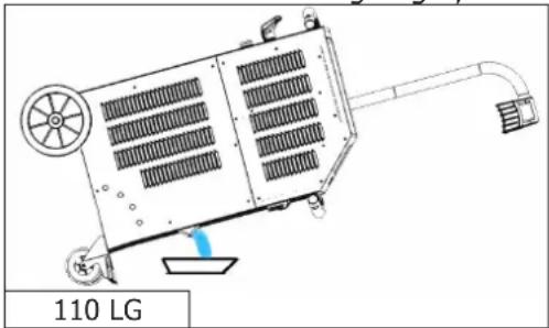 GYS Powerduction 220LG - Met de "Timing" functie kunt u de verwarmingstijd van de Powerduction regelen. - 7
