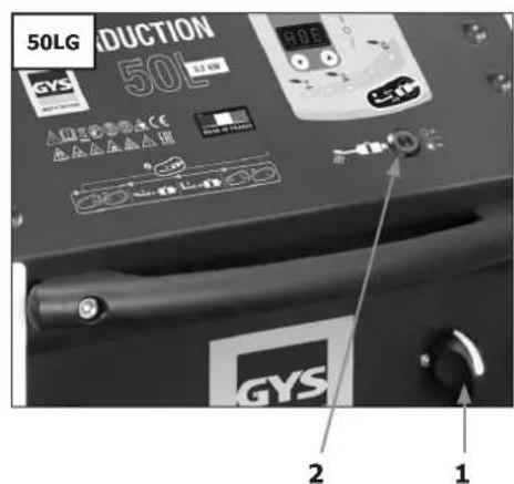 GYS Powerduction 39LG - 37LG (si option chariot / if trolley option) - 8