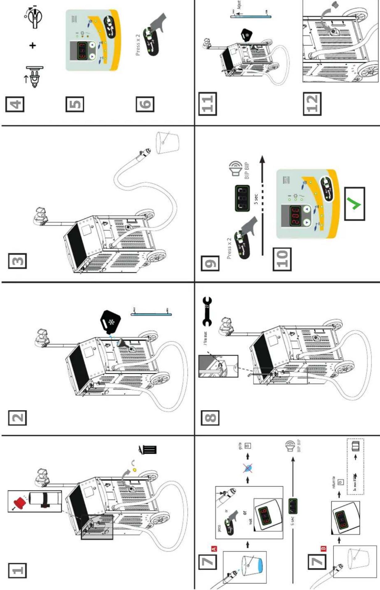 GYS Powerduction 39LG - 37LG (si option chariot / if trolley option) - 6