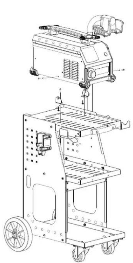 GYS Powerduction 37LG - 37LG (si option chariot / if trolley option) - 1