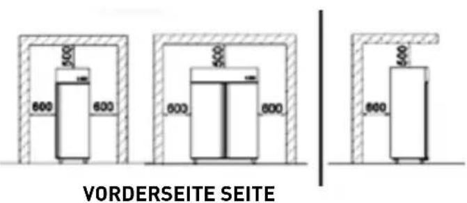 600 600 500 600 600 600 VORDERSEITE SEITE