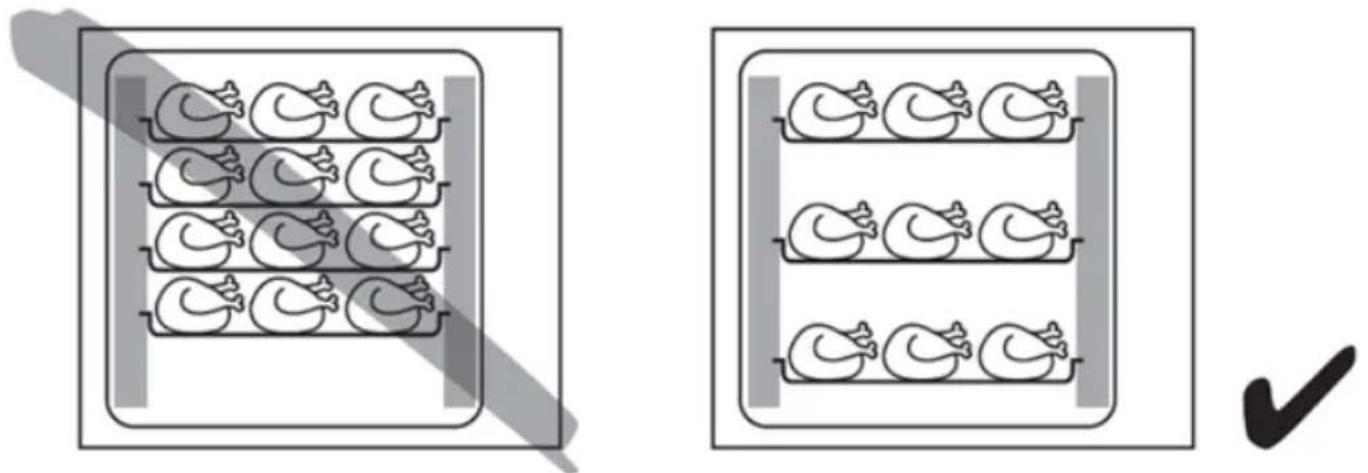 Arktic 232118 - Keep vertical space between trays and/or GN containers - 1
