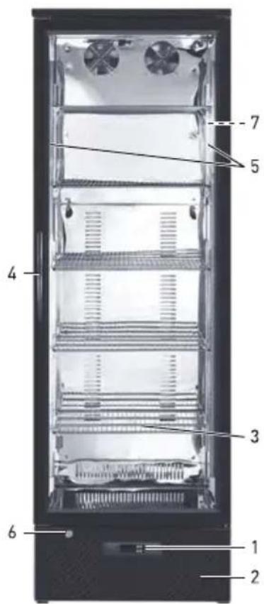 Arktic 233924 - Parti principali dell'apparecchio - 1