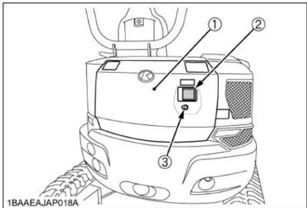 KUBOTA U354 - ATTENTION - 1