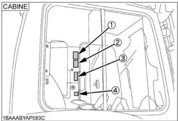 KUBOTA U354 - AVERTISSEMENT - 2