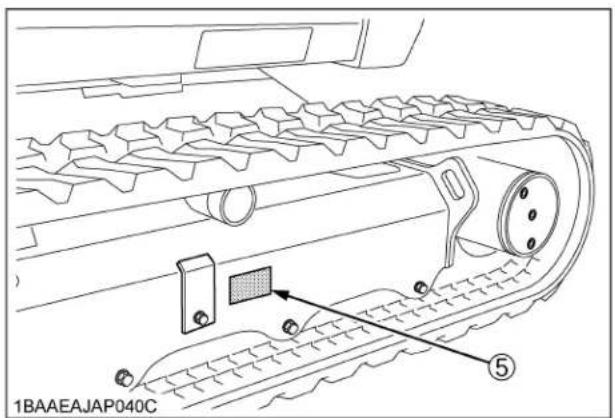 KUBOTA U354 - AVERTISSEMENT - 4