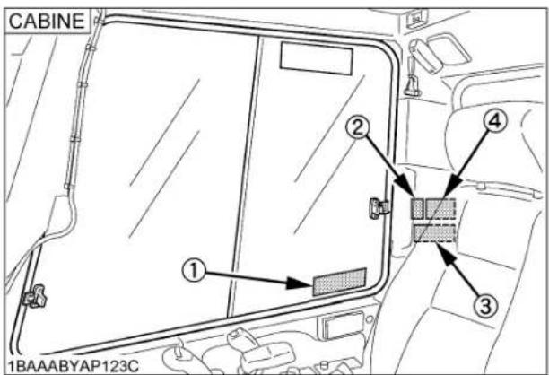 KUBOTA U354 - AVERTISSEMENT - 13